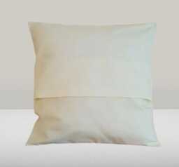 Scandi Floral Bergen Ochre Yellow Cushion Cover, Handmade Cotton Throw Pillow - thumbnail 4