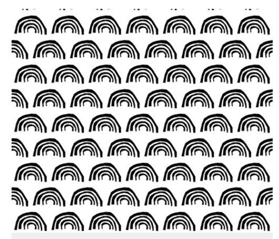Sale Crib Sheet Rainbow Baby Crib Sheet, Bedding, Modern Nursery, Monochrome Accessory