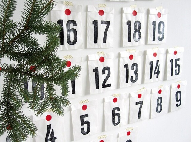 Advent Calendar, Count Down Calendar Diy Set 25 Days By Renna Deluxe - image 1