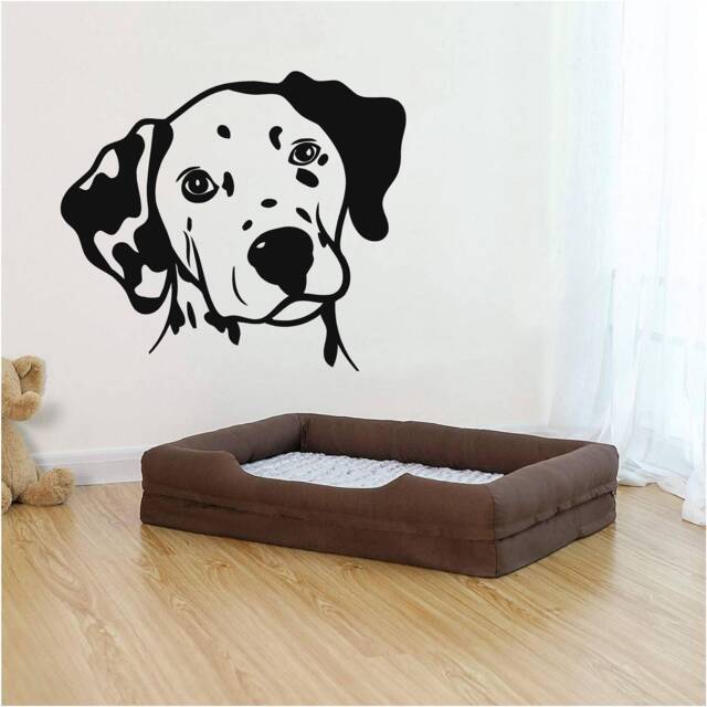 Dalmatian Puppy Vinyl Wall Art, Decal, Sticker, Transfer, Mural, Removable, Decor, Rent Friendly, Interior, Exterior, Full - 0979 - image 1