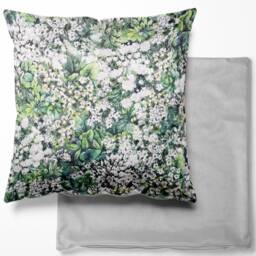 Velvet Cushion Cover, Tropical Wildlife Print, 18 Inch - thumbnail 4