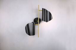 Flowerhorn Metal Wall Lighting Pendent Lamp Vanity Light Fixture, Sconce, - Model Ranor Design - thumbnail 1
