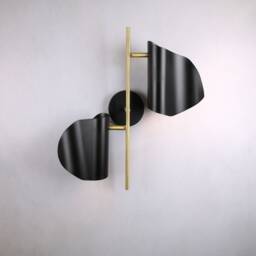 Flowerhorn Metal Wall Lighting Pendent Lamp Vanity Light Fixture, Sconce, - Model Ranor Design - thumbnail 2