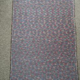 Rag Rug - Southwest Geometrics. Sunlit Canyon. #1511 - thumbnail 4