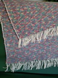 Rag Rug - Southwest Geometrics. Sunlit Canyon. #1511 - thumbnail 1