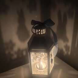 Peter Rabbit Inspired Shadow Lantern - thumbnail 3
