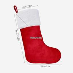 UK Seller Personalised Embroidered Christmas Eve Stocking - thumbnail 4