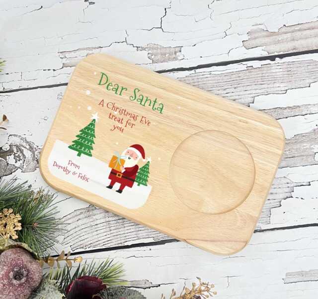 Personalised Santa/Father Christmas Mug Boards - Festive Treats For Santa - image 1