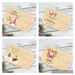 Personalised Santa/Father Christmas Mug Boards - Festive Treats For Santa - thumbnail 2