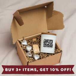 Retirement Candle Gift Set Gifts For Women Men Card Hamper W - thumbnail 1