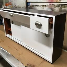 Custom Cabinet For Small Inset in Home Office - thumbnail 4
