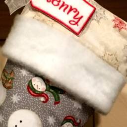 Personalized Christmas Stocking - Elf Stocking - thumbnail 4