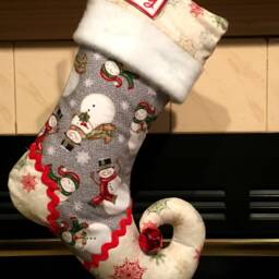 Personalized Christmas Stocking - Elf Stocking - thumbnail 2