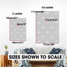 Crocodile Wall Stencil Diy Animal Print Decor For Kids Room - thumbnail 3