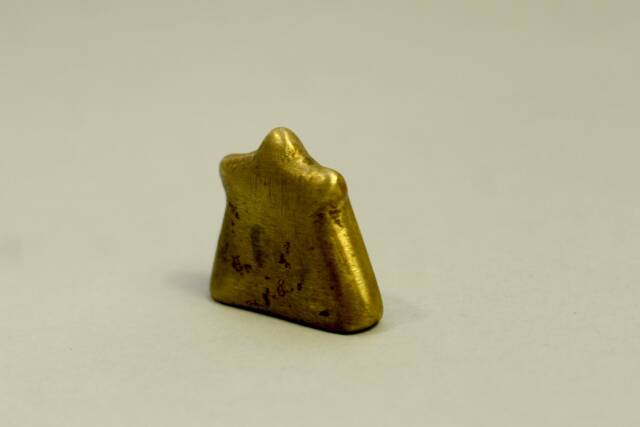 Miniatures, No. 19, Abstract Brass Sculpture By Anees Maani - image 1