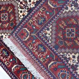 3x18 Ft Handwoven Afghan Runner Rug Yousafi Wool Hallway Carpet - thumbnail 4