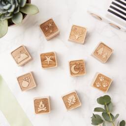 Adventure Personalised Keepsake Building Block - thumbnail 3