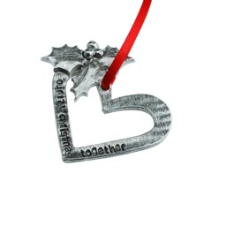 17Th Anniversary Christmas Tree Ornament - Reads Our Together - thumbnail 3