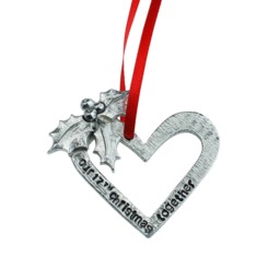 17Th Anniversary Christmas Tree Ornament - Reads Our Together - thumbnail 4