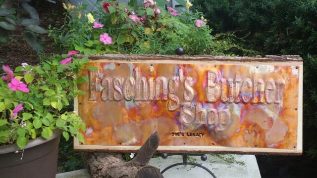 Custom Copper Wall Art, Housewares, Valentine, Usa Creator, Anniversary, Rpg Fantasy Gifts, Barn Wedding, Booth Sign, Farmer's Market - image 1