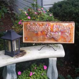Custom Copper Wall Art, Housewares, Valentine, Usa Creator, Anniversary, Rpg Fantasy Gifts, Barn Wedding, Booth Sign, Farmer's Market - thumbnail 2