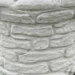 Massive Planter Statue Concrete Flower Pot Sculpture Outdoor Plant Figurine Front Door Decoration Handmade Planter Lover Gift - thumbnail 3