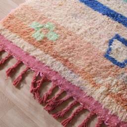 Authentic Boujaad Rug, Soft Moroccan Rug 5x8 Ft - thumbnail 4