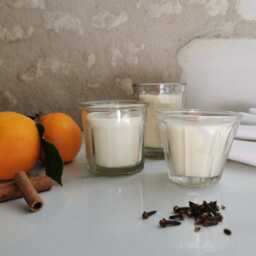 French Antique Jam Jar Candle, Organic Soy Wax Aromatherapy, Essential Oil - thumbnail 3