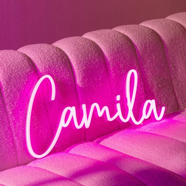 Custom Name Neon Sign For Kids, Kid Room Decorations, Home Decor Wall Decor, Children's Day Gift, Nursery Sign, Personalized Gifts - image 1