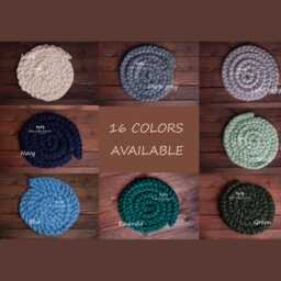 100% Wool Braid, Ivory, Chunky Wool, Ivory Blanket, Photo Prop, Baby Photography, Newborn Photo Props, Shower