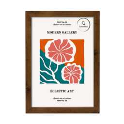 Rainbow Vibrant & Natural Picture Frame - Color & Wood Frames Home Gallery Wall Modern Rustic Decor Finish Photo Collection - thumbnail 2