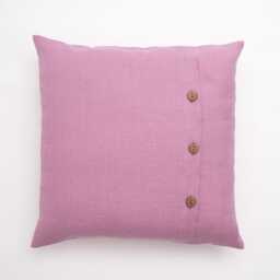 Washed Linen Pillowcase, Cushion Protectors With Buttons, Pillow Cover, Softened Bed Decoration, Custom Cushioncovers, Pure Pillowcover - thumbnail 2