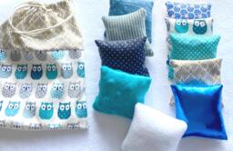 Sensory Cushions, Montessori Grip Pads, Awakening Toy, Set Of 10 Throw Pillows & Original Textures - thumbnail 1