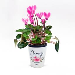 Personalised Mother's Day Flower Pot, Custom Gift, Gift For Mum, Present Grandma, Nanny, Mummy, Nanna, Nan Plant Pot - thumbnail 3