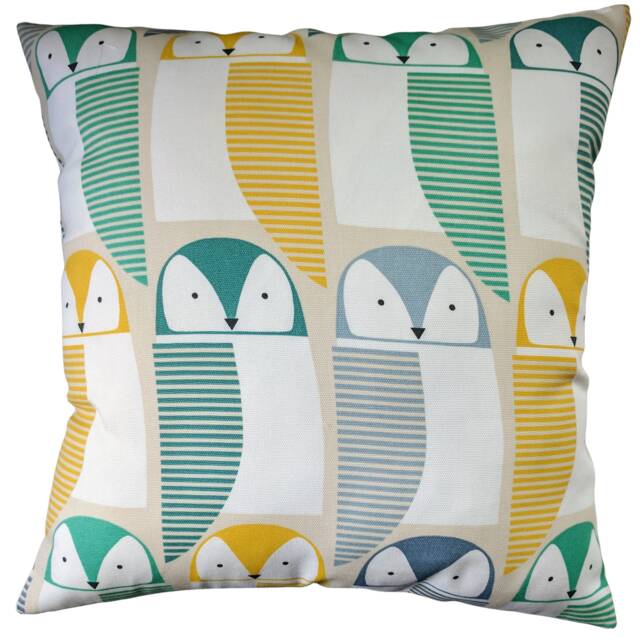 "Cushion Cover in Scion Barnie Owl 14"" 16"" 18"" 20" - image 1