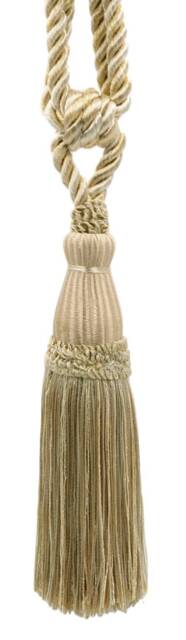 "D??copro Tassel Tieback, Length 8 1/2"" - 21.5cm, Spread 30" - image 1