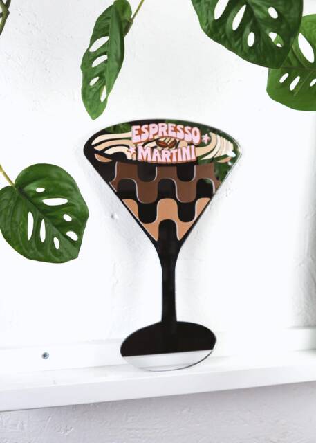 Espresso Martini Cocktail Mirror - image 1