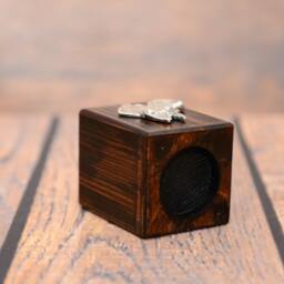 Great Dane Cropped - Wooden Candlestick With Dog, Souvenir, Decoration, Limited Edition, Collection - thumbnail 3
