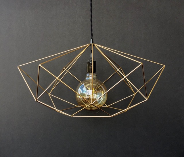 Aurora Pendant Light . Geometric Minimalist Inspired - image 1