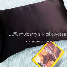 Luxury 22mm Mulberry Silk Pillowcase Anti-Aging Queen Size - thumbnail 3