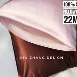 Luxury 22mm Mulberry Silk Pillowcase Anti-Aging Queen Size - thumbnail 2
