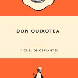 Don Quixotea Miguel De Cervantes Penguin Book Cover Food Pun Quixote Librarian Gift - thumbnail 2