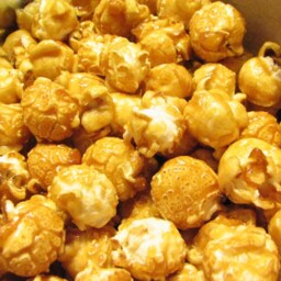 Caramel Popcorn Strong Scented Votive Candle - thumbnail 1
