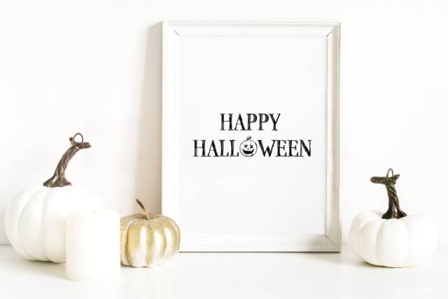 Halloween Prints - Decor Wall Art Decoration Party Happy