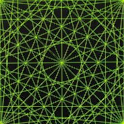 String Art Cosmic Chrysanthemum Sacred Geometry Wall Hanging Home Decor Mandala Spiritual Meditation Yoga Studio Design - thumbnail 2