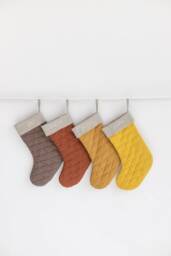 Embroidered Linen Stocking, Personalized Christmas Stocking, Quilted Stocking, Christmas Stocking With Names, Farmhouse