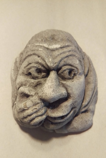 Reproduction Oxford University Grotesque Wall Hanging/Plaque in Lightweight Cement