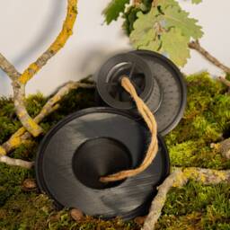 Decorative Bird Feeder - Black - thumbnail 4