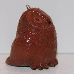 Brown Owl Figurine/Ornament - thumbnail 3