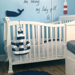 English Instant Download Pattern Crochet Ocean Rug Baby Nursery - thumbnail 2